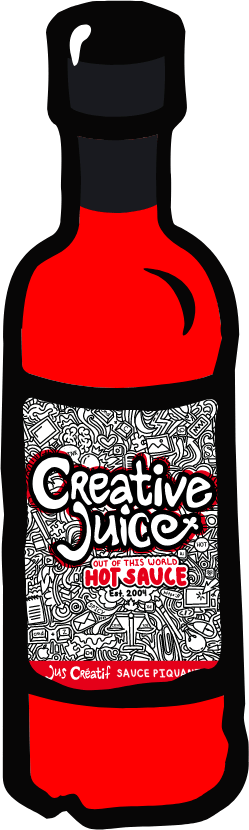Creative Juice Bottle