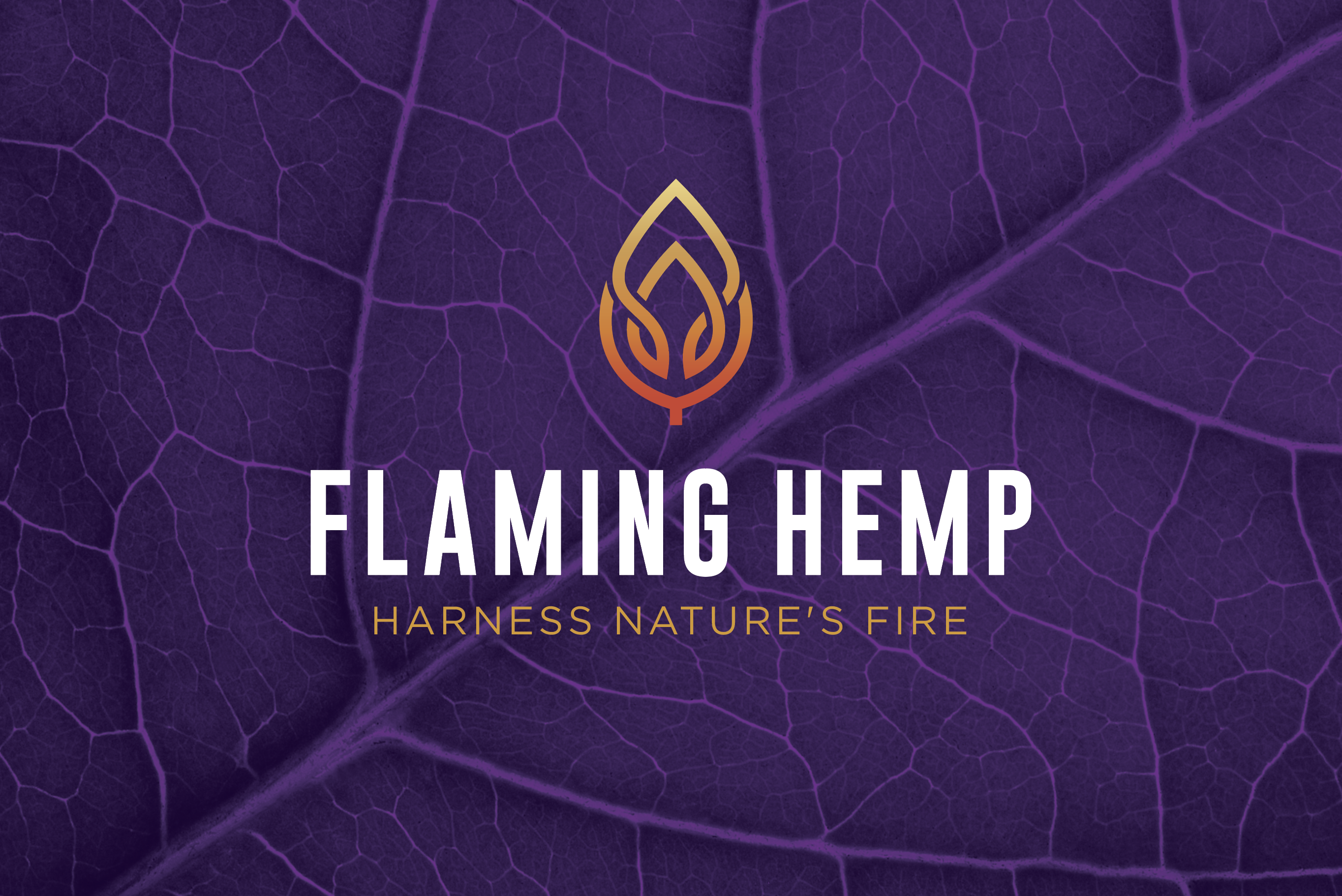 Flaming Hemp Logo | Brand Design