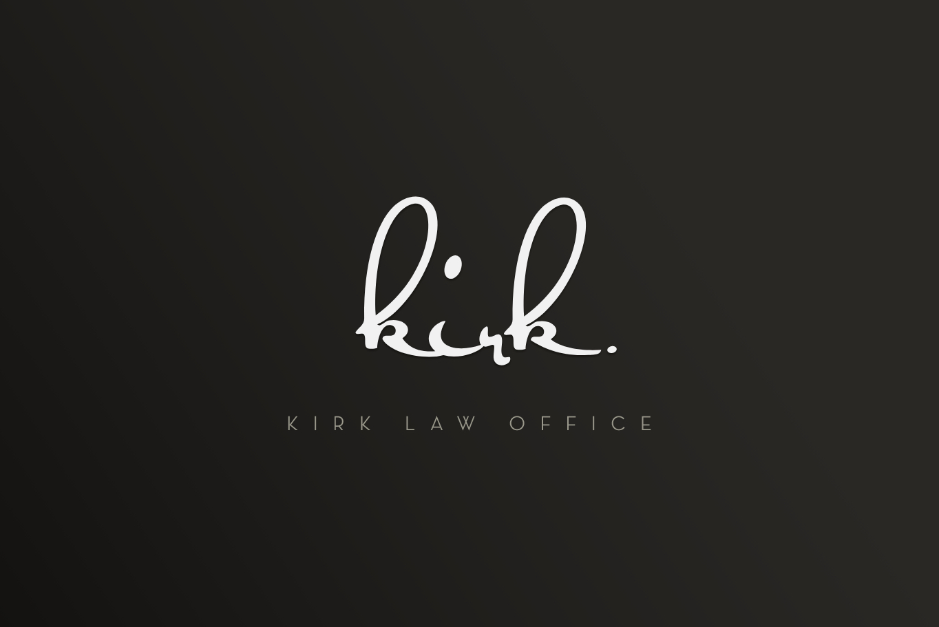 Kirk Law Logo | Brand Design