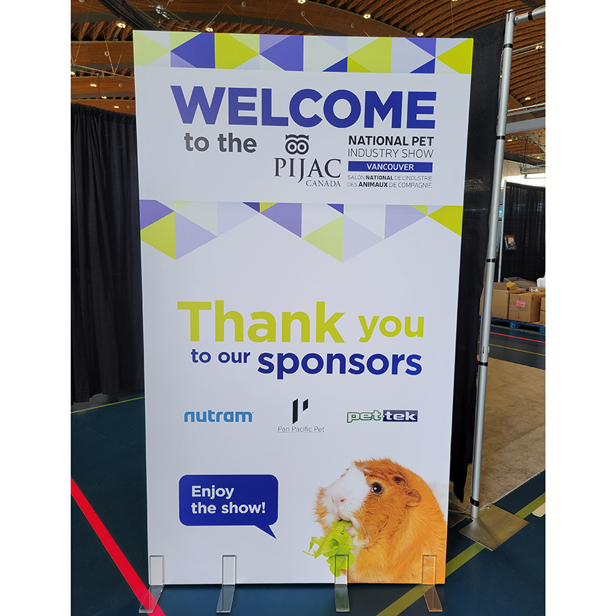 PIJAC National Pet Industry Show-Vancouver Roll up | Display